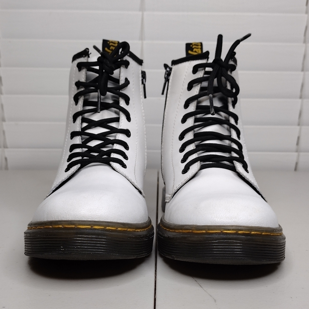 Dr. Martens Zavala Goth Punk Whimsigoth Side Zip Lace Up Combat Ankle Boots Sz 5 - Picture 3 of 15